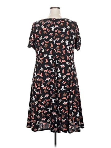 Cherry Velvet Casual Dress (view 2)