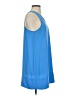 Tildon 100% Polyester Solid Blue Casual Dress Size S - photo 4