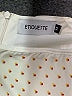 Etiquette 100% Polyester Polka Dots White Casual Skirt Size M - photo 4