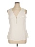 Guess Ivory Sleeveless Blouse Size XL - photo 1