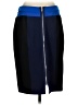 Etcetera Color Block Blue Formal Skirt Size 4 - photo 2