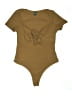 Wild Fable Tan Bodysuit Size M - photo 1