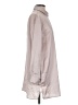 ASOS 100% Polyester Metallic Silver Long Sleeve Blouse Size 4 - photo 4