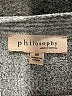 Philosophy Republic Clothing Tweed Gray Pullover Sweater Size M - photo 7