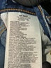 Levi's Solid Blue Jeans Size 6X - photo 4