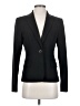 Calvin Klein 100% Polyester Black Blazer Size 2 - photo 1