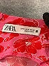 Zara Red Pink Cocktail Dress Size M - photo 3