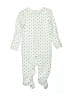 Starting Out Polka Dots White Long Sleeve Onesie 0-3 MO / 3 MO - photo 2