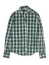 Crewcuts 100% Cotton Plaid Green Long Sleeve Button-Down Shirt Size 16 - photo 1