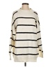 A New Day Stripes Ivory Pullover Sweater Size M - photo 1
