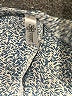 Daisies 100% Polyester Blue Short Sleeve Blouse Size M - photo 7