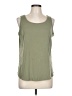 Chico's Green Sleeveless T-Shirt Size Lg (2) - photo 1