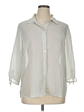 Draper's & Damon's 3/4 Sleeve Blouse