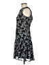 Calvin Klein 100% Polyester Print Black Cocktail Dress Size 6 - photo 5