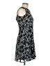 Calvin Klein 100% Polyester Print Black Cocktail Dress Size 6 - photo 4