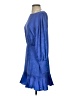Intermix 100% Silk Blue Cocktail Dress Size 4 - photo 5