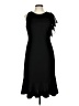 Wrapper Black Cocktail Dress Size 10 - photo 1