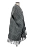 Ann Taylor LOFT 100% Acrylic Gray Poncho Size XS - Sm - photo 4