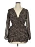 Lush 100% Polyester Brown Cocktail Dress Size XL - photo 1