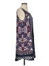 Lila Rose 100% Polyester Paisley Blue Casual Dress Size 4 - photo 4
