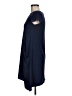 Enough About Me Solid Blue Casual Dress Size M - photo 5
