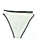 Cupshe Silver White Swimsuit Bottoms Size M - photo 2