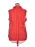 Mileage 100% Polyester Red Sleeveless Blouse Size 2X - photo 2