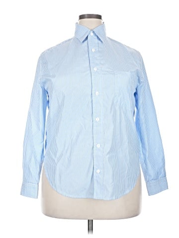 Unbranded Long Sleeve Button-Down Shirt (view 1)
