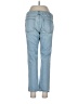 ASKK NY 100% Cotton Hearts Blue Jeans Size 27 waist - photo 2