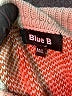Blue B 100% Acrylic Plaid Tan Turtleneck Sweater Size M - photo 7