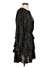 Glam 100% Polyester Animal Print Black Casual Dress Size S - photo 4