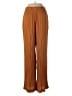 Ann Taylor 100% Polyester Brown Casual Pants Size S - photo 2