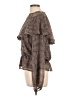 Free Press 100% Polyester Brown 3/4 Sleeve Blouse Size L - photo 5
