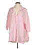 Zara Pink 3/4 Sleeve Button-Down Shirt Size XS - photo 1