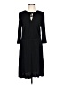 Gap 100% Rayon Black Casual Dress Size L - photo 1