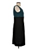 Studio One Color Block Teal Cocktail Dress Size 4 - photo 4