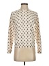 Ann Taylor LOFT 100% Cotton Argyle Ivory Pullover Sweater Size S - photo 1