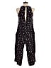 Thakoon 100% Viscose Floral Black Jumpsuit Size 6 - photo 2