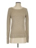 White House Black Market Metallic Tan Pullover Sweater Size S - photo 1