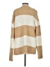 Aerie Color Block Tan Pullover Sweater Size S - photo 2