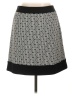 Apostrophe Graphic Black Casual Skirt Size 12 - photo 1