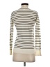 Club Monaco Stripes Ivory Turtleneck Sweater Size XS - photo 2