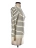 Club Monaco Stripes Ivory Turtleneck Sweater Size XS - photo 4