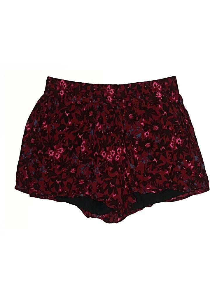 Pre-owned Splendid Shorts In Burgundy