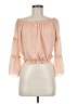 BAILEY'S BLOSSOMS 100% Polyester Pink 3/4 Sleeve Blouse Size M - photo 1