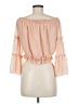 BAILEY'S BLOSSOMS 100% Polyester Pink 3/4 Sleeve Blouse Size M - photo 2