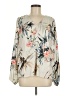 Witchery Ivory Long Sleeve Blouse Size 8 - photo 1