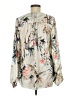 Witchery Ivory Long Sleeve Blouse Size 8 - photo 2