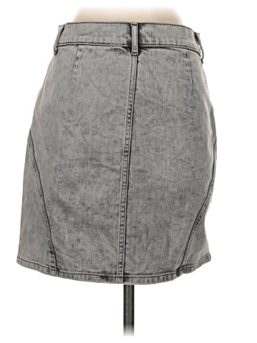 Express Denim Skirt (view 2)
