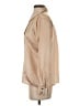 Kathie Lee 100% Polyester Color Block Tan Long Sleeve Blouse Size 4 - photo 5